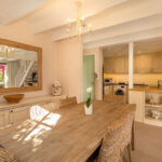 Open Plan Dining Room to Kitchen