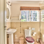 Upstairs bathroom with large walk-in shower