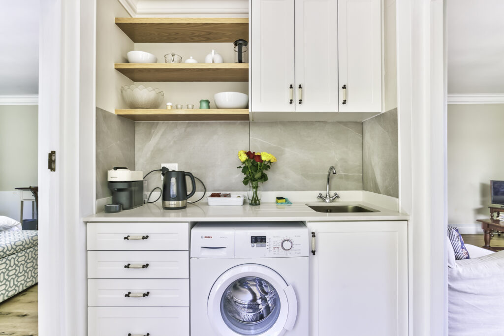 2.1 Kitchen equipped with Washing Machine